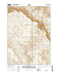 Kirtley Wyoming Current topographic map, 1:24000 scale, 7.5 X 7.5 Minute, Year 2015
