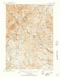 Kirwin Wyoming Historical topographic map, 1:125000 scale, 30 X 30 Minute, Year 1904