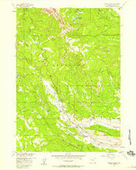 Kisinger Lakes Wyoming Historical topographic map, 1:24000 scale, 7.5 X 7.5 Minute, Year 1956