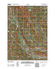 Kisinger Lakes Wyoming Historical topographic map, 1:24000 scale, 7.5 X 7.5 Minute, Year 2012