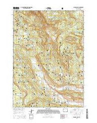 Kisinger Lakes Wyoming Current topographic map, 1:24000 scale, 7.5 X 7.5 Minute, Year 2015