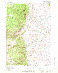 Klondike Ranch Wyoming Historical topographic map, 1:24000 scale, 7.5 X 7.5 Minute, Year 1967