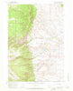 Klondike Ranch Wyoming Historical topographic map, 1:24000 scale, 7.5 X 7.5 Minute, Year 1967
