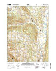 Klondike Hill Wyoming Current topographic map, 1:24000 scale, 7.5 X 7.5 Minute, Year 2015