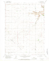 Klutz Canyon Wyoming Historical topographic map, 1:24000 scale, 7.5 X 7.5 Minute, Year 1963