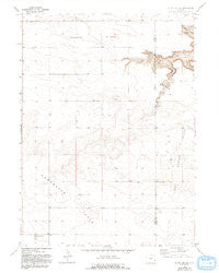 Klutz Canyon Wyoming Historical topographic map, 1:24000 scale, 7.5 X 7.5 Minute, Year 1963