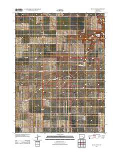 Klutz Canyon Wyoming Historical topographic map, 1:24000 scale, 7.5 X 7.5 Minute, Year 2012