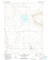 La Grange Wyoming Historical topographic map, 1:24000 scale, 7.5 X 7.5 Minute, Year 1960