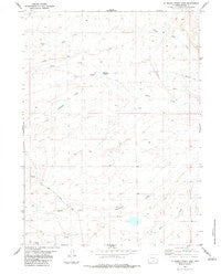 La Marsh Creek East Wyoming Historical topographic map, 1:24000 scale, 7.5 X 7.5 Minute, Year 1983