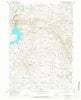 La Prele Reservoir Wyoming Historical topographic map, 1:24000 scale, 7.5 X 7.5 Minute, Year 1964