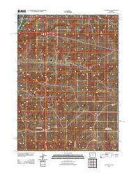 La Barge SE Wyoming Historical topographic map, 1:24000 scale, 7.5 X 7.5 Minute, Year 2012