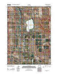 La Grange Wyoming Historical topographic map, 1:24000 scale, 7.5 X 7.5 Minute, Year 2012