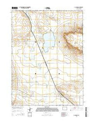 La Grange Wyoming Current topographic map, 1:24000 scale, 7.5 X 7.5 Minute, Year 2015
