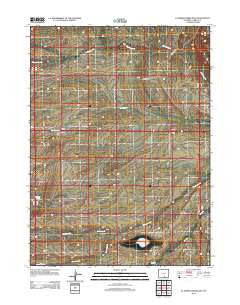 La Marsh Creek East Wyoming Historical topographic map, 1:24000 scale, 7.5 X 7.5 Minute, Year 2012