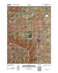 La Marsh Creek West Wyoming Historical topographic map, 1:24000 scale, 7.5 X 7.5 Minute, Year 2012