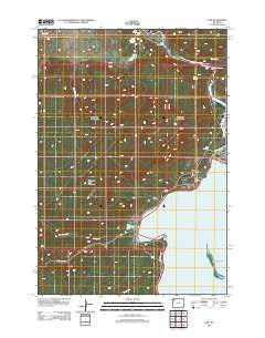 Lake Wyoming Historical topographic map, 1:24000 scale, 7.5 X 7.5 Minute, Year 2012