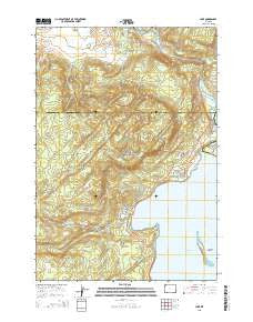 Lake Wyoming Current topographic map, 1:24000 scale, 7.5 X 7.5 Minute, Year 2015