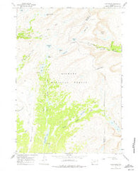 Lake Helen Wyoming Historical topographic map, 1:24000 scale, 7.5 X 7.5 Minute, Year 1967