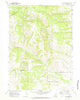 Lake Mountain Wyoming Historical topographic map, 1:24000 scale, 7.5 X 7.5 Minute, Year 1969
