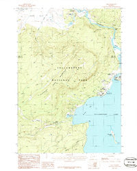 Lake Wyoming Historical topographic map, 1:24000 scale, 7.5 X 7.5 Minute, Year 1986