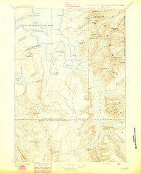 Lake Wyoming Historical topographic map, 1:125000 scale, 30 X 30 Minute, Year 1895