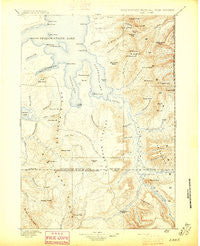 Lake Wyoming Historical topographic map, 1:125000 scale, 30 X 30 Minute, Year 1896