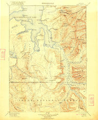 Lake Wyoming Historical topographic map, 1:125000 scale, 30 X 30 Minute, Year 1911