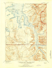 Lake Wyoming Historical topographic map, 1:125000 scale, 30 X 30 Minute, Year 1885
