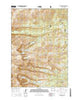 Lake Angeline Wyoming Current topographic map, 1:24000 scale, 7.5 X 7.5 Minute, Year 2015