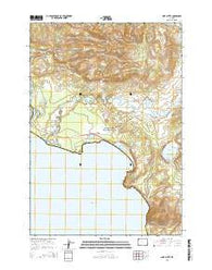 Lake Butte Wyoming Current topographic map, 1:24000 scale, 7.5 X 7.5 Minute, Year 2015
