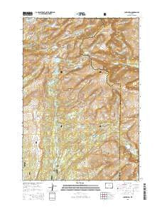 Lake Helen Wyoming Current topographic map, 1:24000 scale, 7.5 X 7.5 Minute, Year 2015