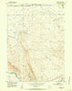 Lander NW Wyoming Historical topographic map, 1:24000 scale, 7.5 X 7.5 Minute, Year 1952