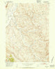 Lander SE Wyoming Historical topographic map, 1:24000 scale, 7.5 X 7.5 Minute, Year 1952