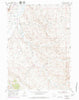 Lander SE Wyoming Historical topographic map, 1:24000 scale, 7.5 X 7.5 Minute, Year 1952