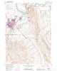 Lander Wyoming Historical topographic map, 1:24000 scale, 7.5 X 7.5 Minute, Year 1960