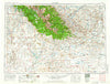 Lander Wyoming Historical topographic map, 1:250000 scale, 1 X 2 Degree, Year 1961