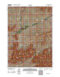 Lankin Dome Wyoming Historical topographic map, 1:24000 scale, 7.5 X 7.5 Minute, Year 2012