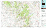 Laramie Peak Wyoming Historical topographic map, 1:100000 scale, 30 X 60 Minute, Year 1981