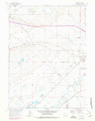 Laramie SW Wyoming Historical topographic map, 1:24000 scale, 7.5 X 7.5 Minute, Year 1963