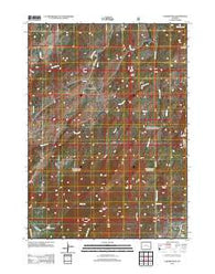 Laramie Peak Wyoming Historical topographic map, 1:24000 scale, 7.5 X 7.5 Minute, Year 2012