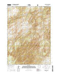 Laramie Peak Wyoming Current topographic map, 1:24000 scale, 7.5 X 7.5 Minute, Year 2015
