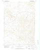 Larey Draw Wyoming Historical topographic map, 1:24000 scale, 7.5 X 7.5 Minute, Year 1971