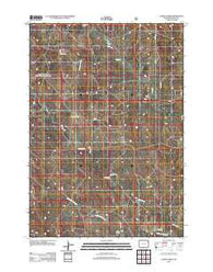 Lassen Creek Wyoming Historical topographic map, 1:24000 scale, 7.5 X 7.5 Minute, Year 2012