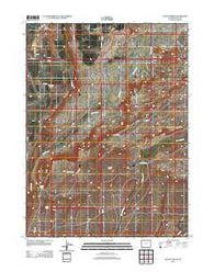 Leavitt Bench Wyoming Historical topographic map, 1:24000 scale, 7.5 X 7.5 Minute, Year 2012