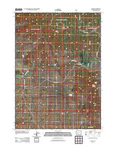 Leckie Wyoming Historical topographic map, 1:24000 scale, 7.5 X 7.5 Minute, Year 2012