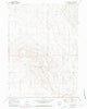 Leckie Reservoir Wyoming Historical topographic map, 1:24000 scale, 7.5 X 7.5 Minute, Year 1969