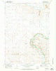 Leckie SW Wyoming Historical topographic map, 1:24000 scale, 7.5 X 7.5 Minute, Year 1969