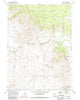 Leckie Wyoming Historical topographic map, 1:24000 scale, 7.5 X 7.5 Minute, Year 1969