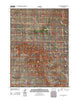 Leckie Reservoir Wyoming Historical topographic map, 1:24000 scale, 7.5 X 7.5 Minute, Year 2012