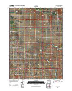 Leckie SW Wyoming Historical topographic map, 1:24000 scale, 7.5 X 7.5 Minute, Year 2012